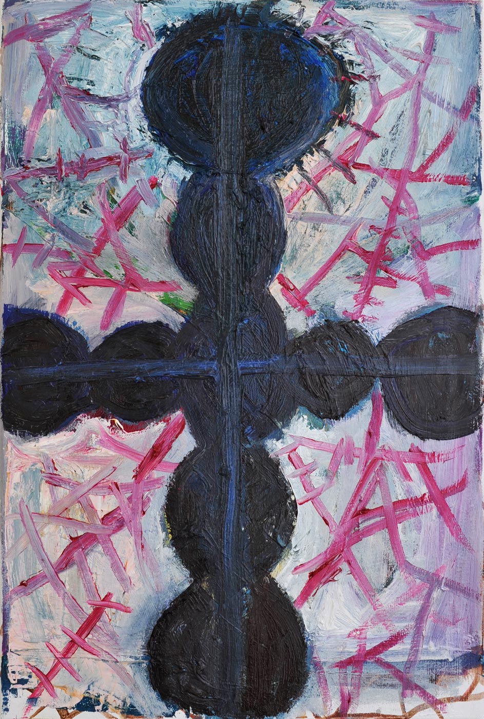 Manuel  Ocampo - Cross with Wounds, 2013