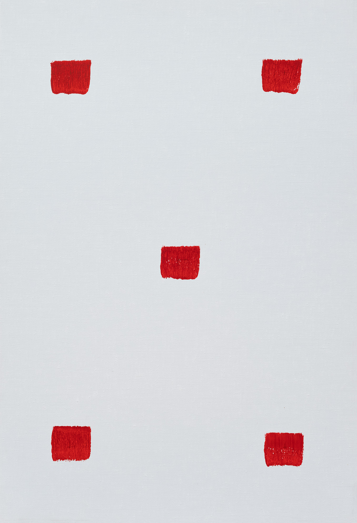 Niele Toroni - Empreintes de pinceau n50  intervalles de 30 cm, 2019