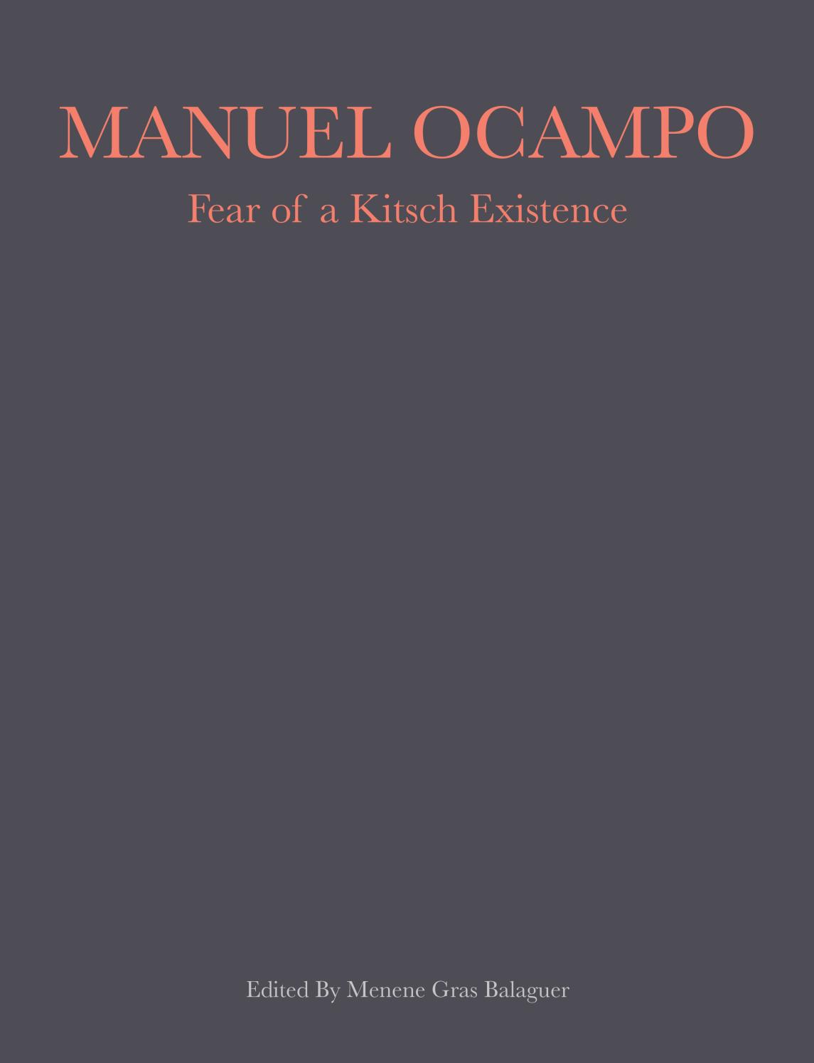 Manuel Ocampo: Fear of a Kitsch Existence 