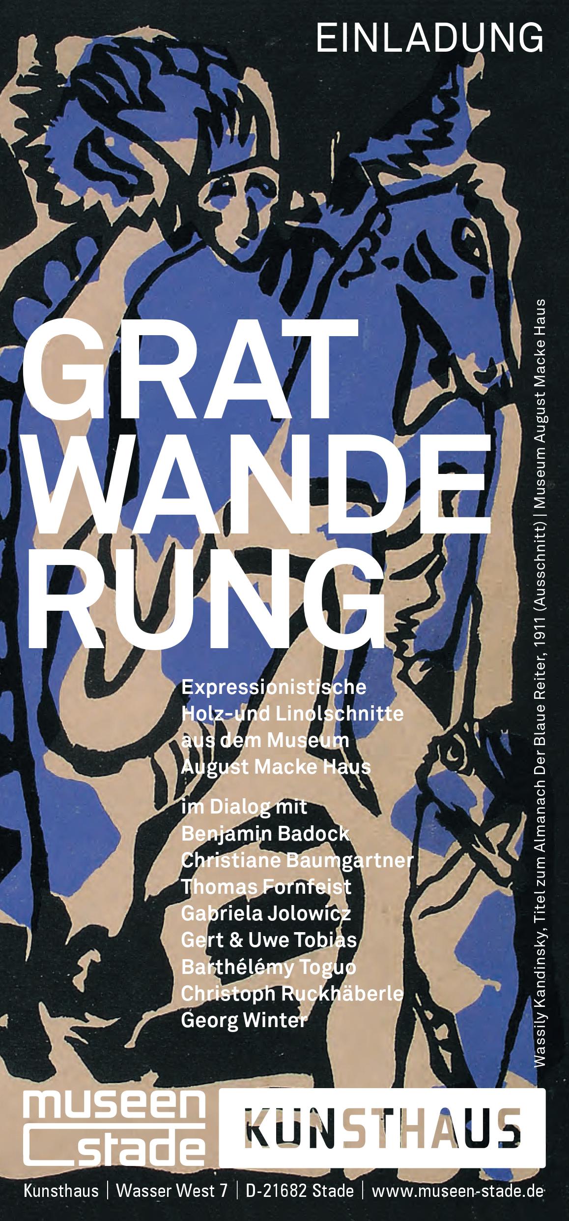 Barthélémy Toguo: Group exhibition "Gratwanderung" at Kunsthaus Stade, Stade (DE)
