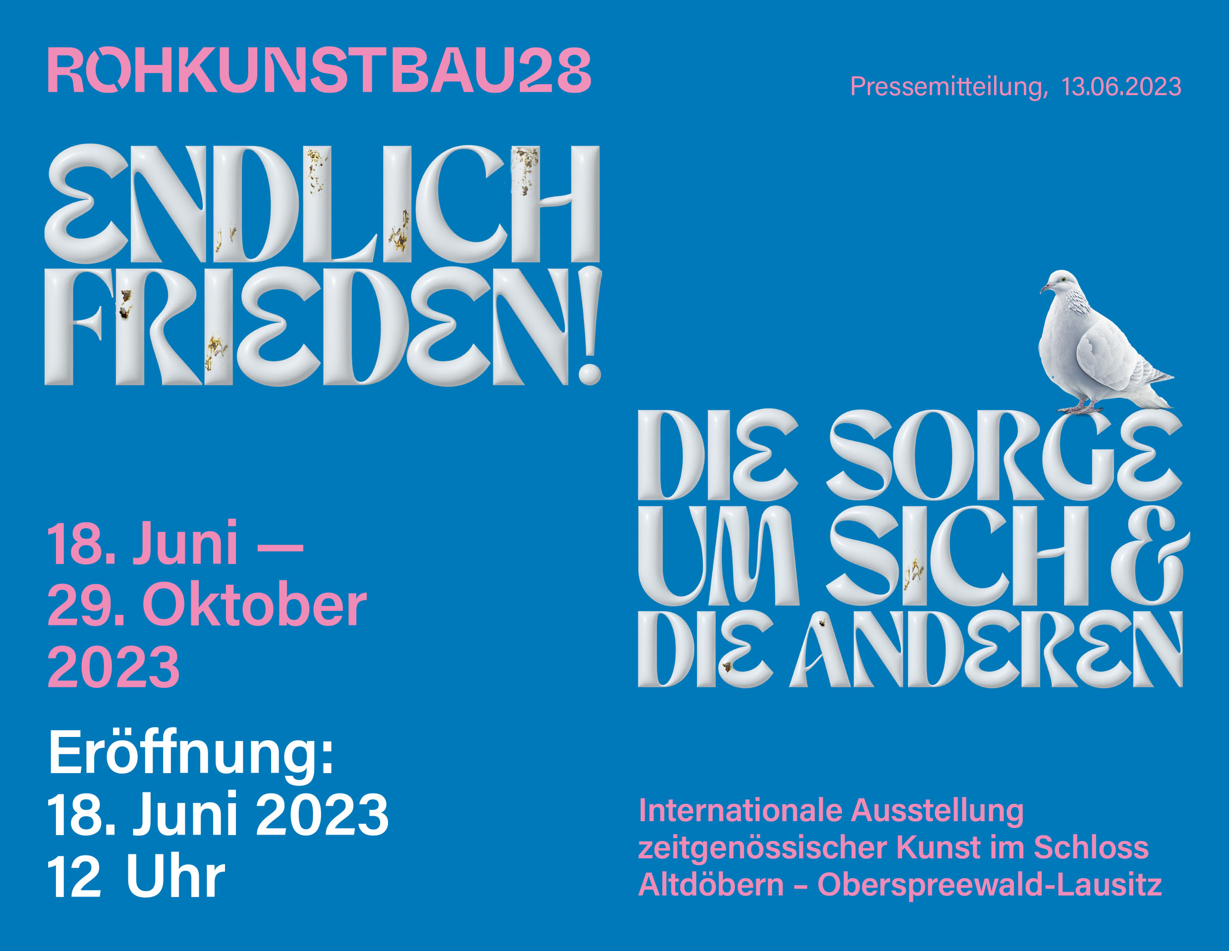 Endlich Frieden! | Group show with Mike Bourscheid