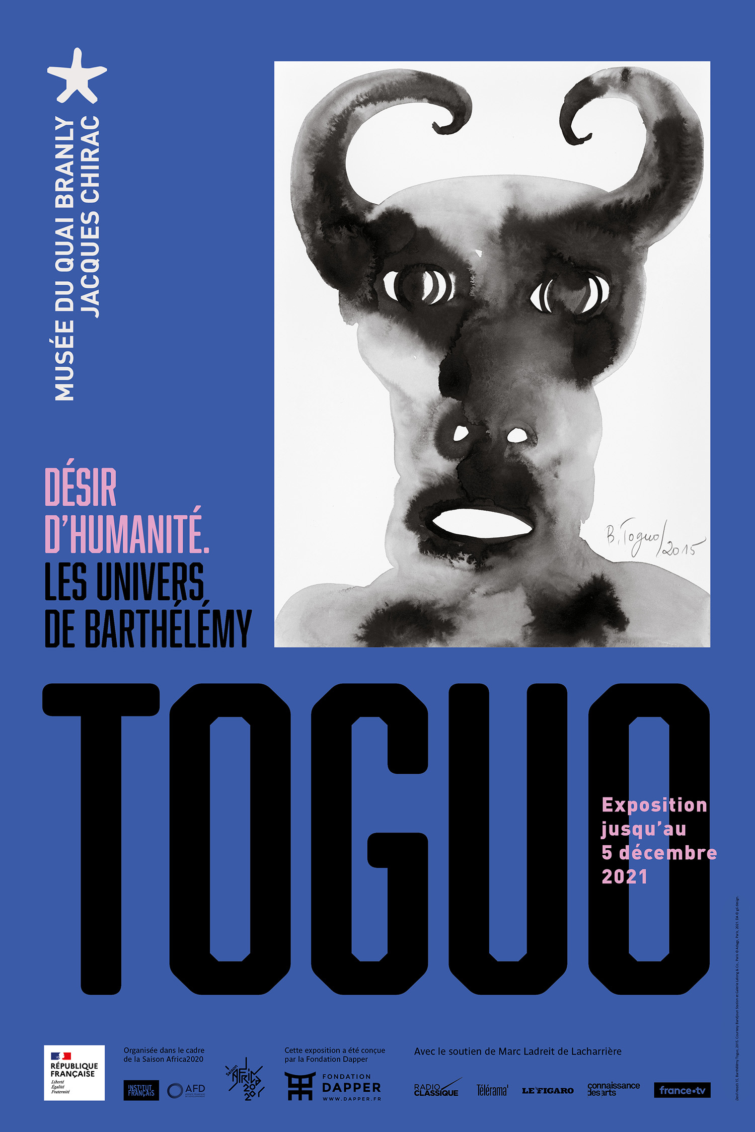Barthélémy Toguo: Exposition personnelle | Musée du quai Branly, Paris