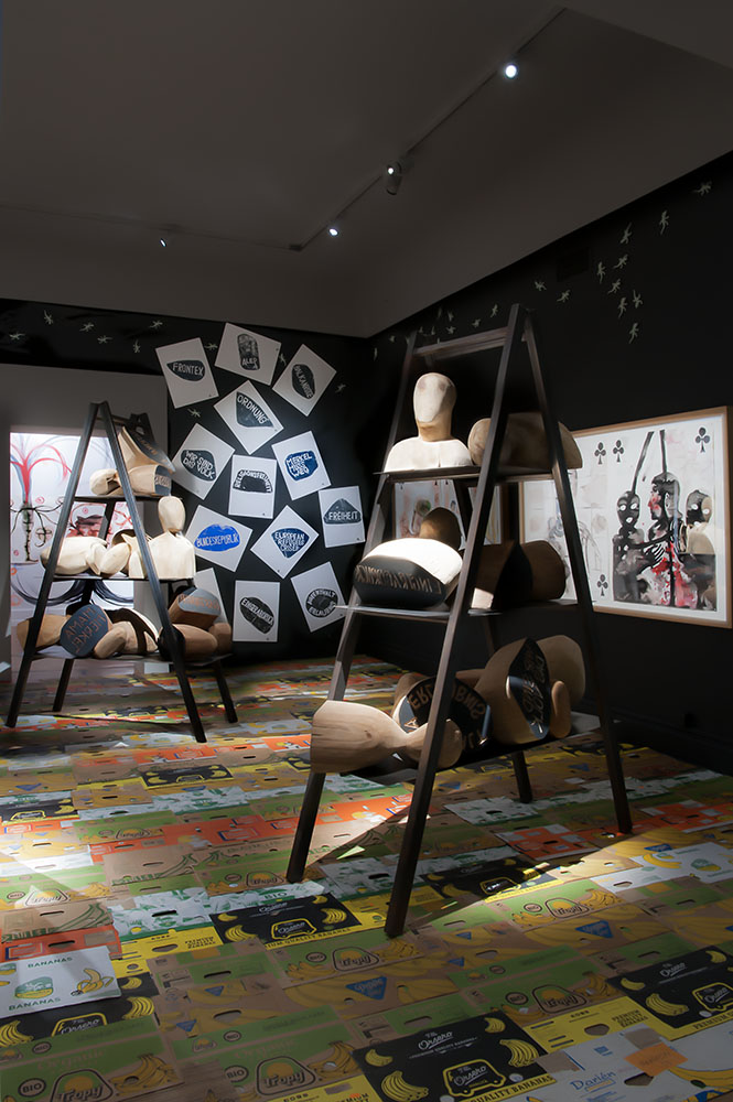 Barthélémy Toguo: Exposition personnelle au Centre d'art La Malmaison, Cannes (FR)